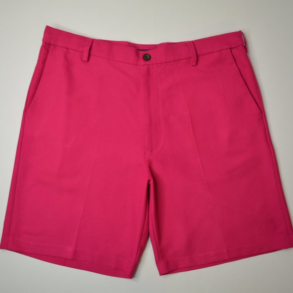Chaps Other - CHAPS Golf 78 Size 36 Mens Pink COMFORT WAIST Athletic Sports Casual SHORTS